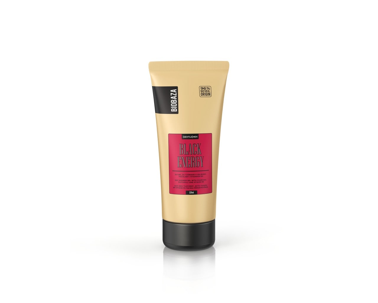 Biobaza Men Black Energy Shower Gel  Gel Dus 220 g