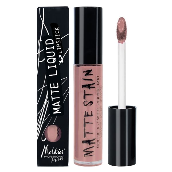 Melkior Professional Matte Liquid Lipstick Naked Ruj 7 ml