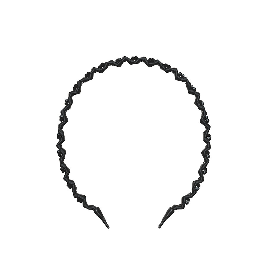 Invisibobble Hairhalo True Black Sparkle  Accesorii Par 1 Bucată