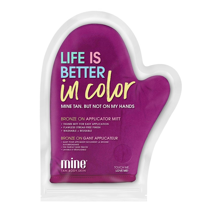 MineTan Bronze On Applicator Mitt - Better In Color  Aplicator Autobronzant 1 Bucată