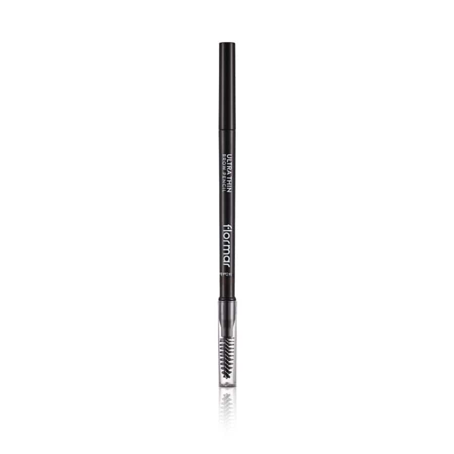 Flormar Ultra Thin Brow Pencil Dark Brown Creion Sprancene 0.14 g