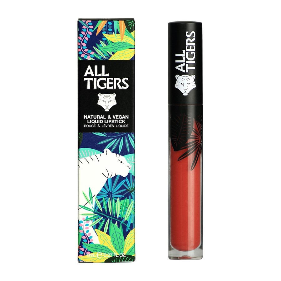 All Tigers Natural & Vegan Matte Liquid Lipstick Make Your Mark Ruj 8 ml