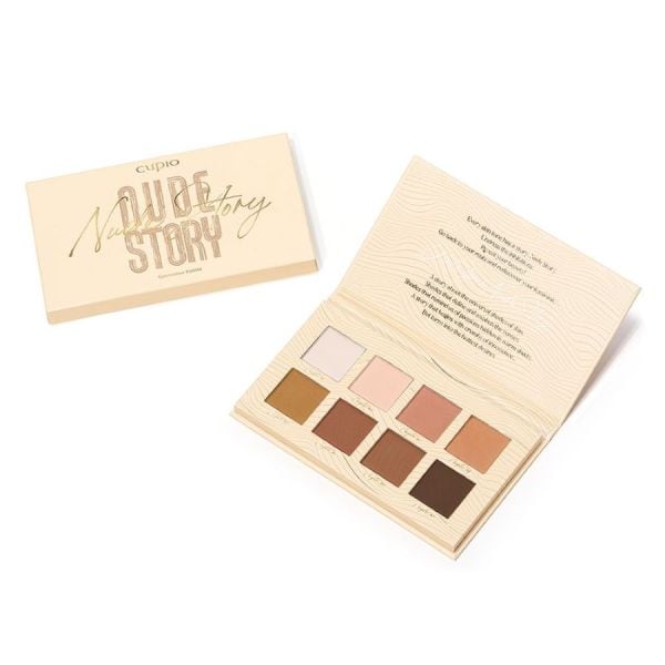 Cupio Nude Story Eyeshadow  Paleta Machiaj 6.8 g
