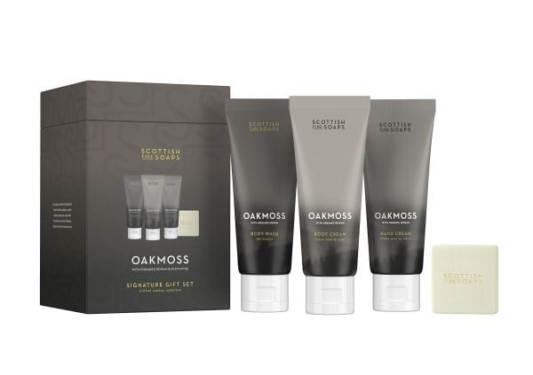 Scottish Fine Soaps Signature Oakmoss Gift Set  Set Ingrijire 1 Bucată