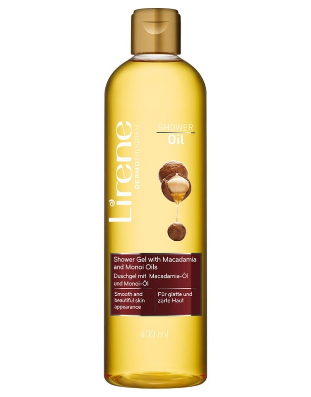 Lirene Shower Oil Maсadamia & Monoi  Gel Dus 400 ml