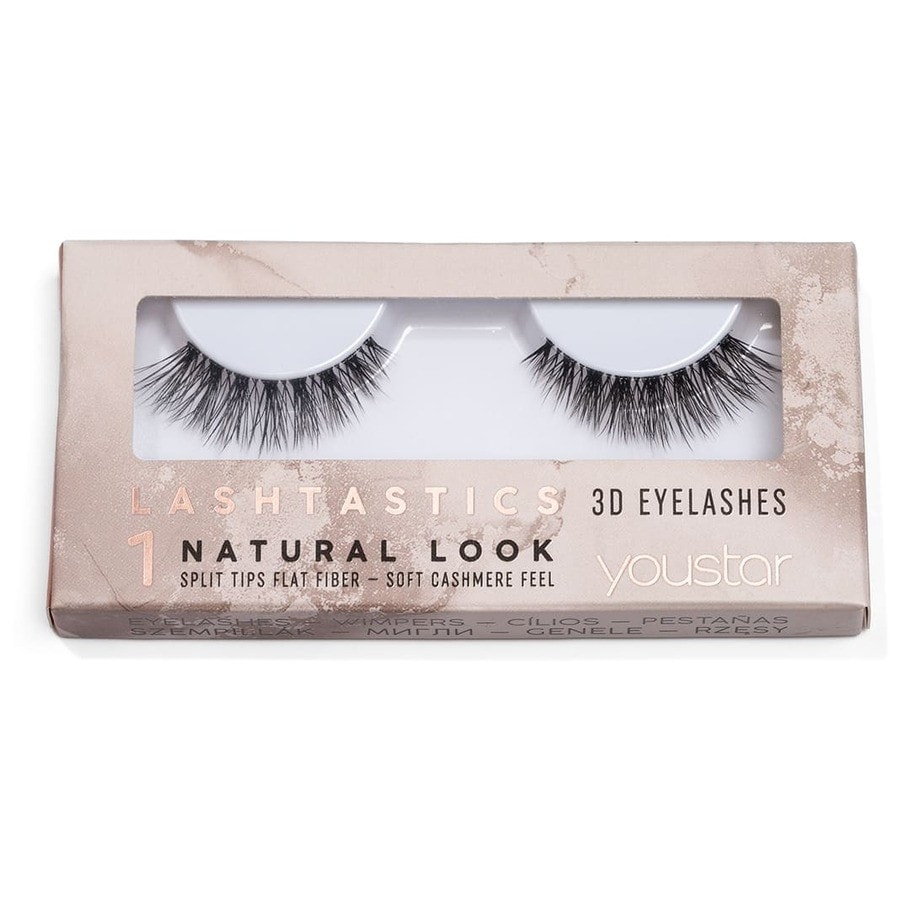Youstar Lashtastics 3D Eyelashes Natural Look 1  Gene False 1 Bucată