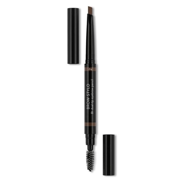 Douglas Make-up Dual-Tip Brow Stylo Eyebrow Pencil Light Brown Creion Sprancene 1 Bucată