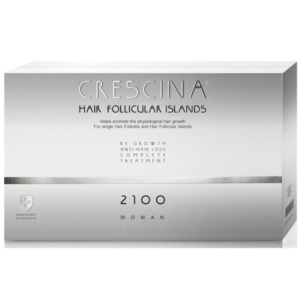 Crescina Hair Follicular Islands 2100 Anti Hair Loss Women  Tratament Dermacosmetic 1 ml