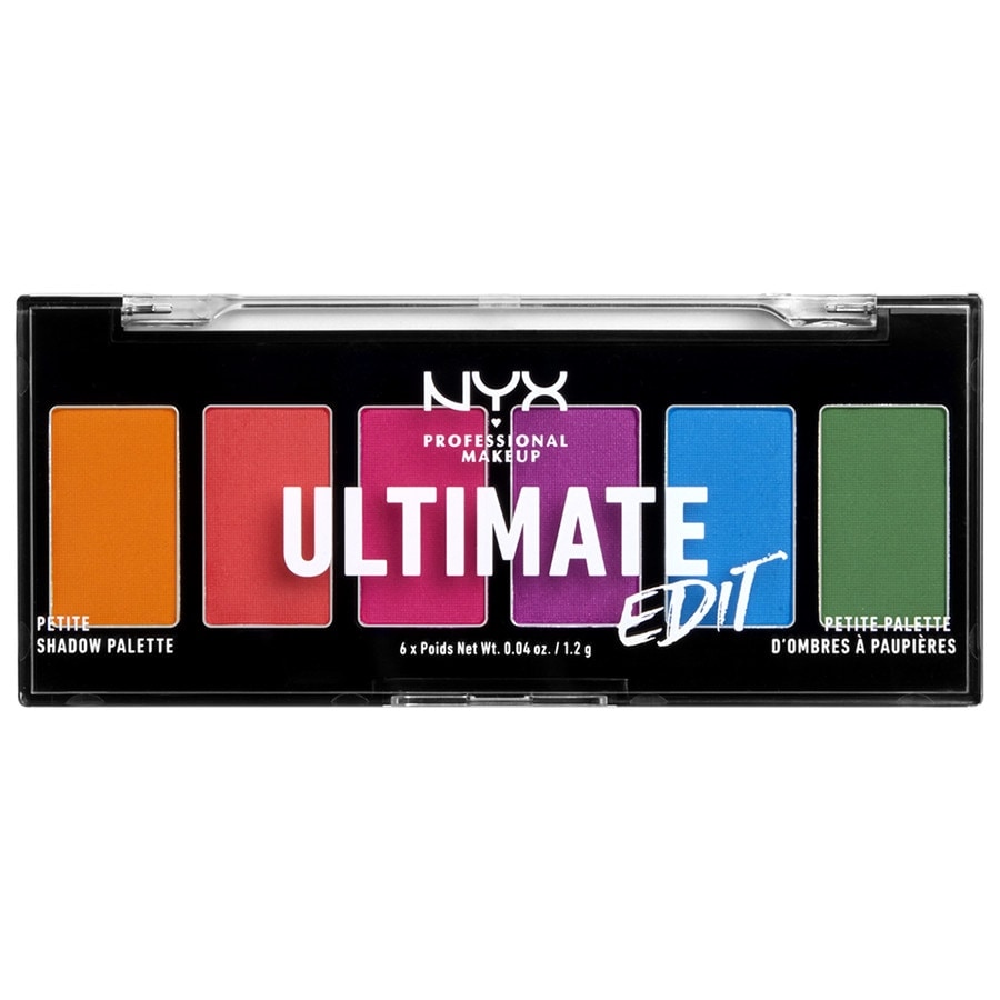 NYX Professional Makeup Ultimate Edit Eyeshadow Palette Brights Paleta Farduri 7.2 g