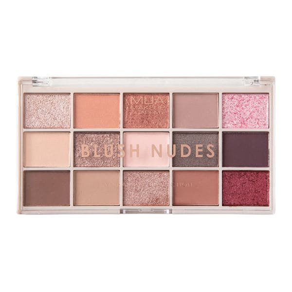 MUA Makeup Academy Eyeshadow Palette Blush Nudes Paleta Machiaj 12 g