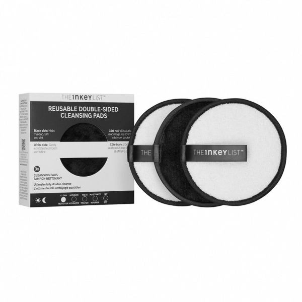 The Inkey List Reusable Cleansing Pads 3 Pack  Dischete 1 Bucată