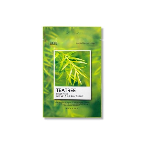 Tenzero Teatree Sheet Mask  Masca Fata 25 ml