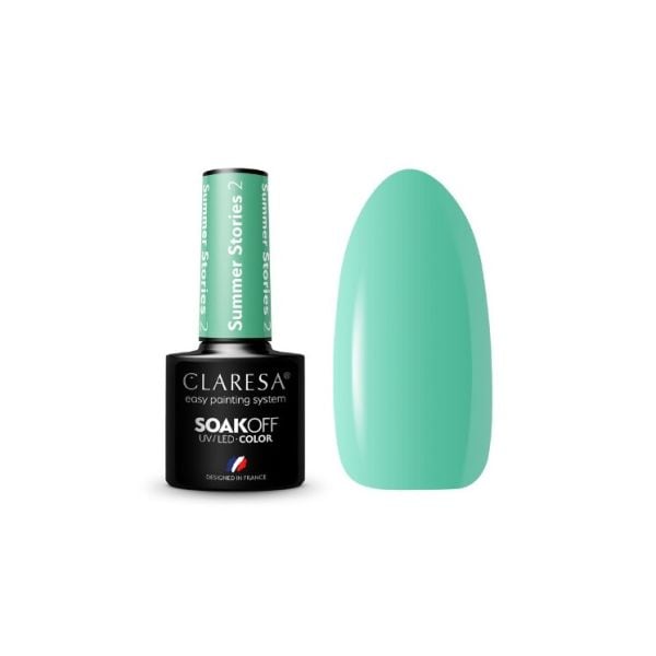 Claresa Soak Off UV/LED Summer Stories  Lac Unghii 5 g